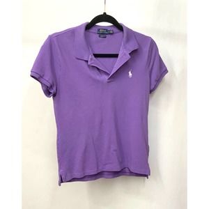 Polo Ralph Lauren Skinny Fit Polo - Purple